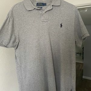 Grey Ralph Lauren polo
